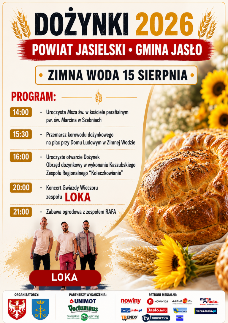 Dożynki Powiatowe – 15 sierpnia – Zimna Woda