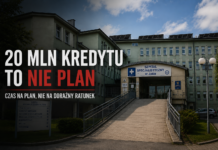 Chcemy ratować szpital czy kupować czas?