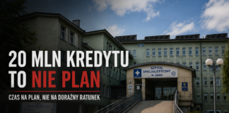 Chcemy ratować szpital czy kupować czas?
