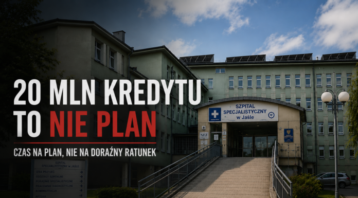 Chcemy ratować szpital czy kupować czas?