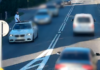 Niebezpieczna jazda na dachu BMW