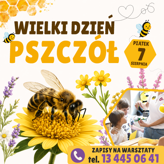 Wielki Dzień Pszczół z Generatorem Nauki GEN i Muzeum Regionalnym w Jaśle