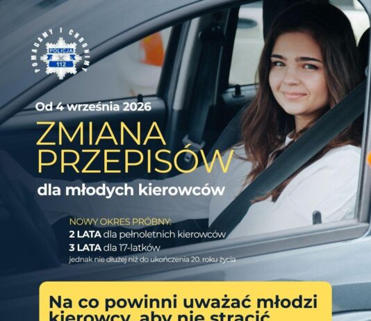 Nowe przepisy dla młodych kierowców. Na co powinni uważać, aby nie stracić uprawnień?