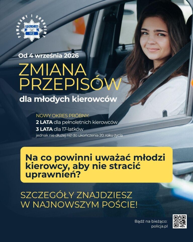 Nowe przepisy dla młodych kierowców. Na co powinni uważać, aby nie stracić uprawnień?