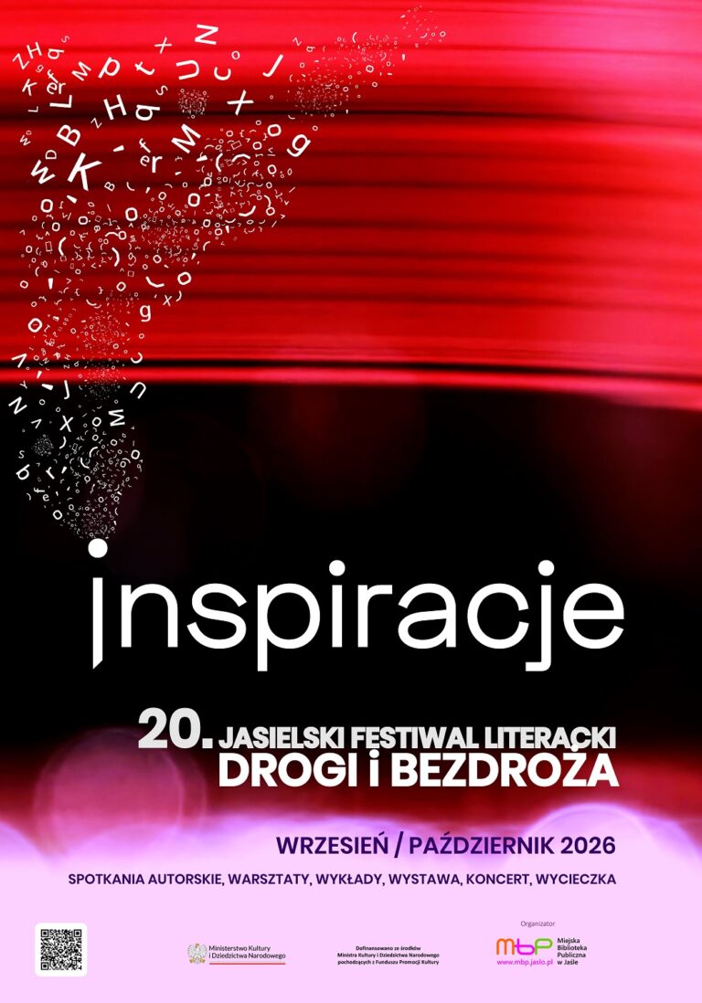 Literackie „Drogi i bezdroża” – zapraszamy na Festiwal do Miejskiej Biblioteki Publicznej w Jaśle!