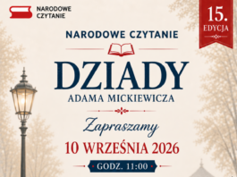 Narodowe Czytanie „Dziadów” Adama Mickiewicza w Jaśle!