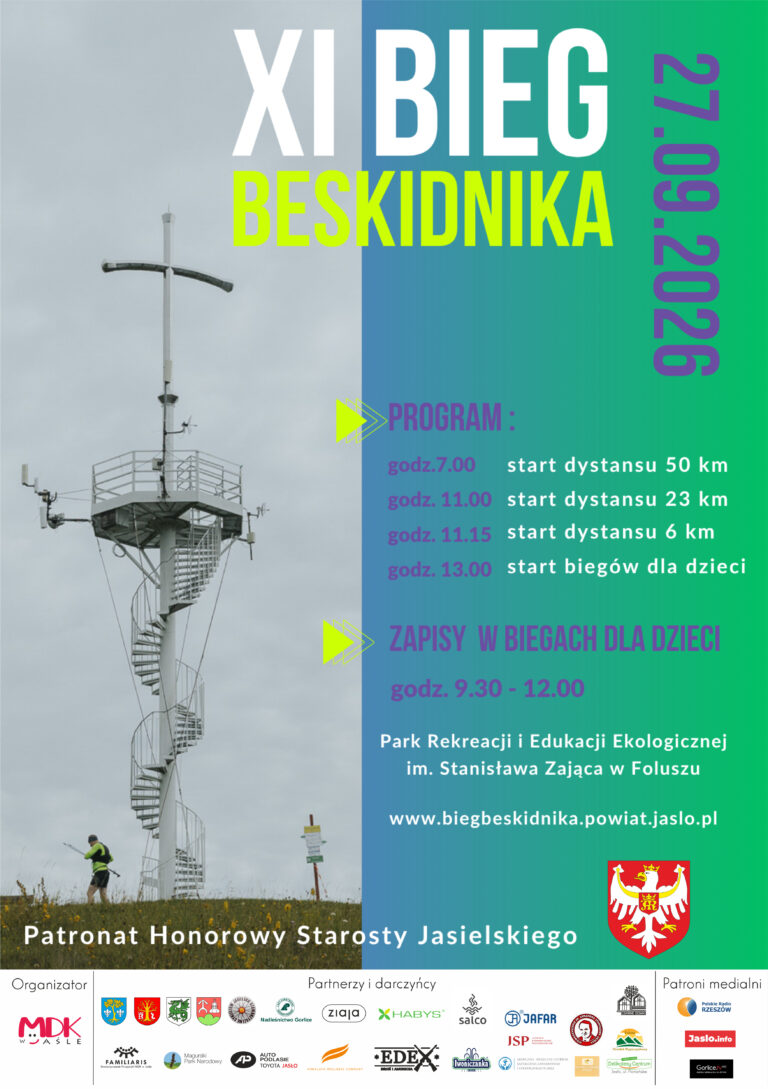 Folusz – tu zaczyna się pasja. XI Bieg Beskidnika już 27 września 2026 r.