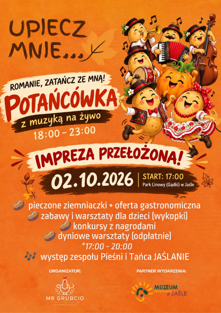 Jesienne Święto Ziemniaka „Upiecz mnie…” w nowym terminie – zapraszamy 2 października
