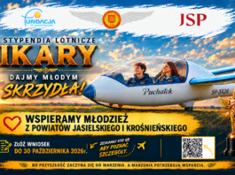 STYPENDIA LOTNICZE IKARY – DAJMY MŁODYM SKRZYDŁA!