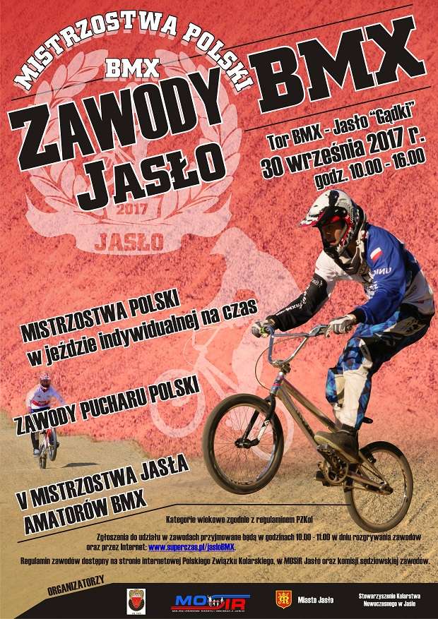 Zawody BMX Jasło 2017 nowy termin