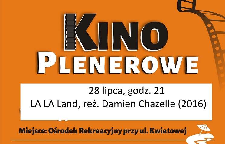 plakat Kino plenerowe baner nowy